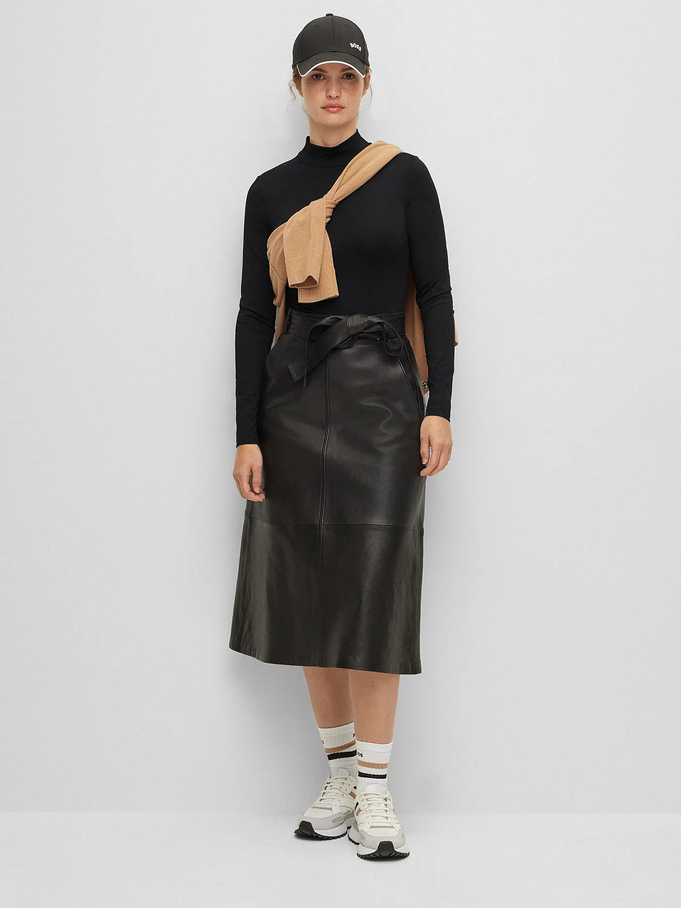 BOSS | Rollkragenpullover EMATA | schwarz